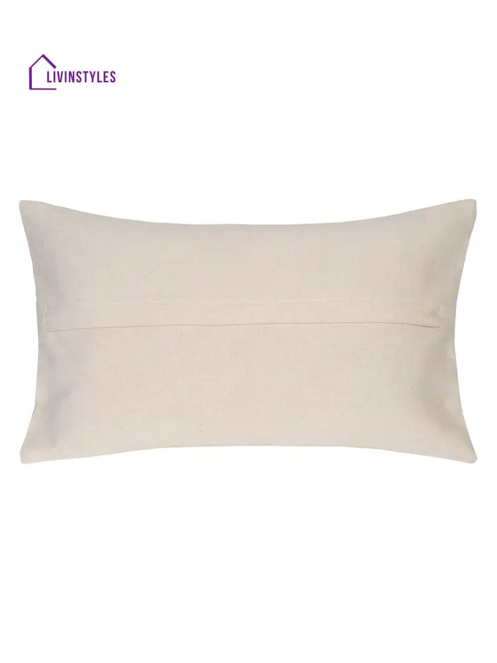 Eyda Cotton Embroidered Cushion Cover Set Of 2