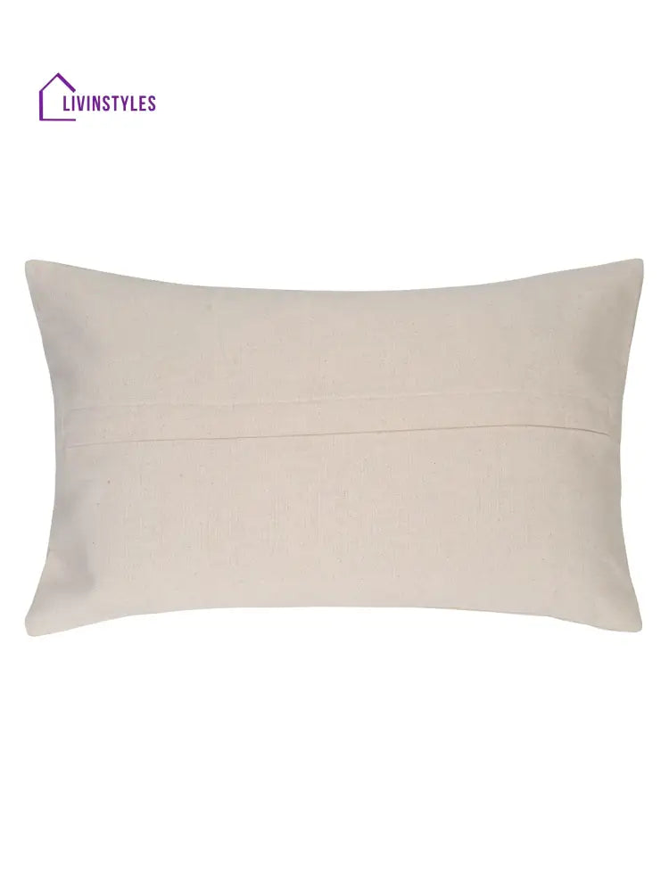 Eyda Cotton Embroidered Cushion Cover Set Of 2