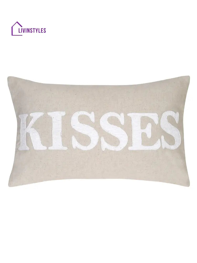 Eyda Cotton Embroidered Cushion Cover Set Of 2