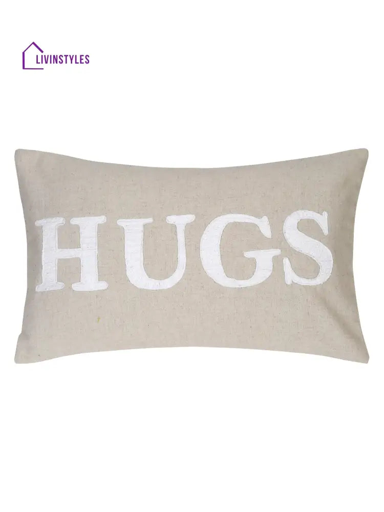 Eyda Cotton Embroidered Cushion Cover Set Of 2