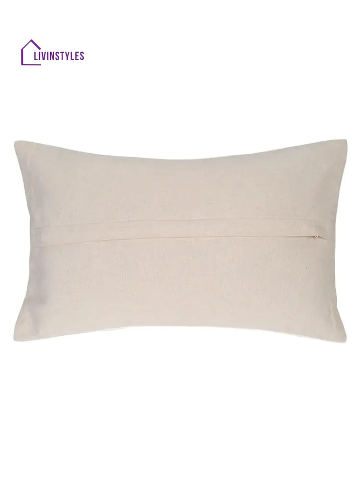 Eyda Cotton Embroidered Cushion Cover Set Of 2
