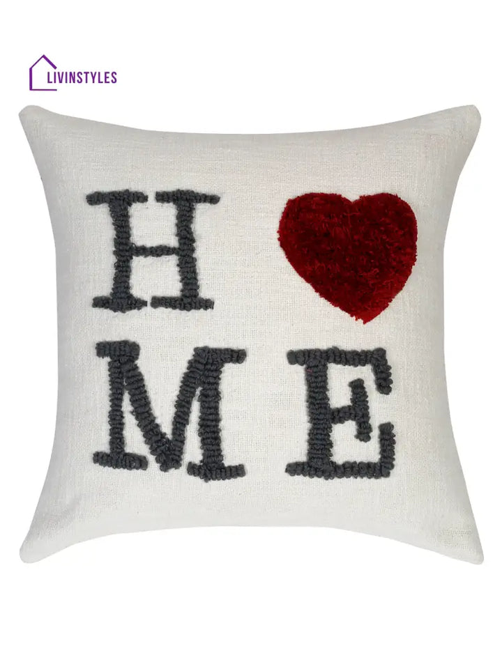 Eyda Cotton Embroidered Cushion Cover Set Of 2