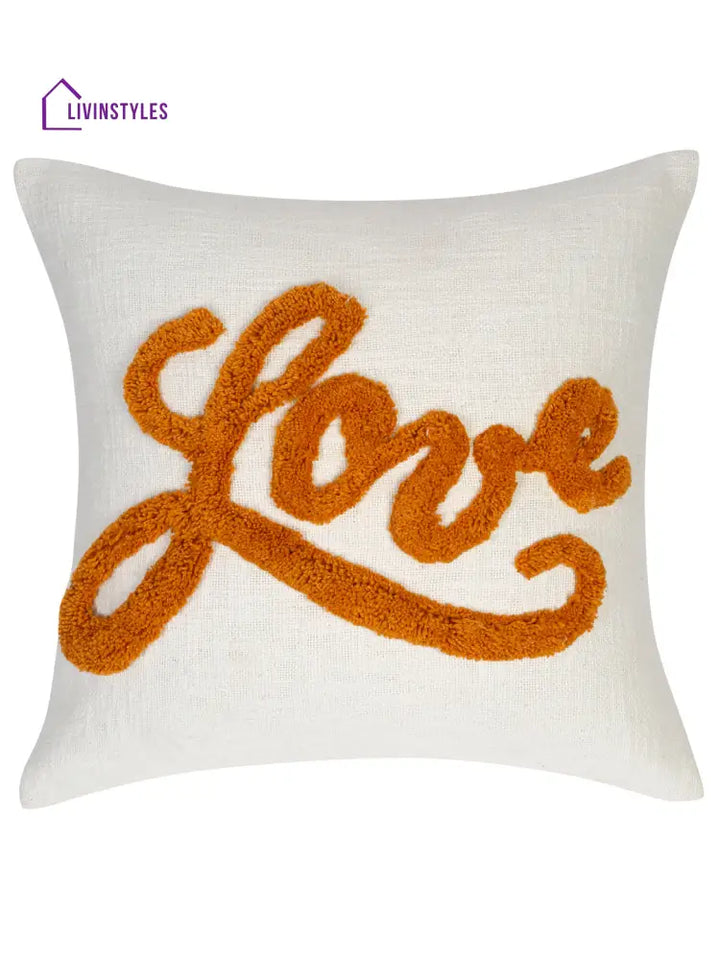 Eyda Cotton Embroidered Cushion Cover Set Of 2