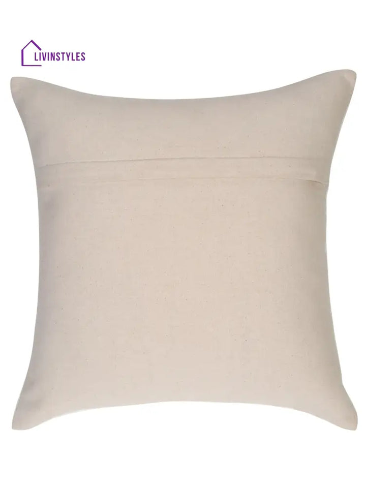 Eyda Cotton Embroidered Cushion Cover Set Of 2