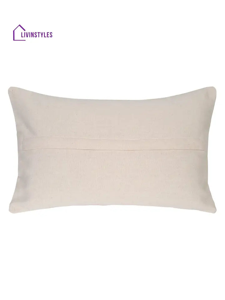 Eyda Cotton Embroidered Cushion Cover Set Of 2