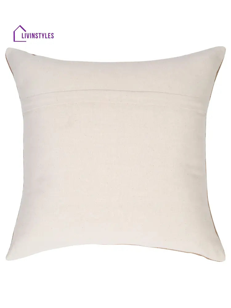 Eyda Embroidered Cotton Cushion Covers Set Of 2-18X18 Inch