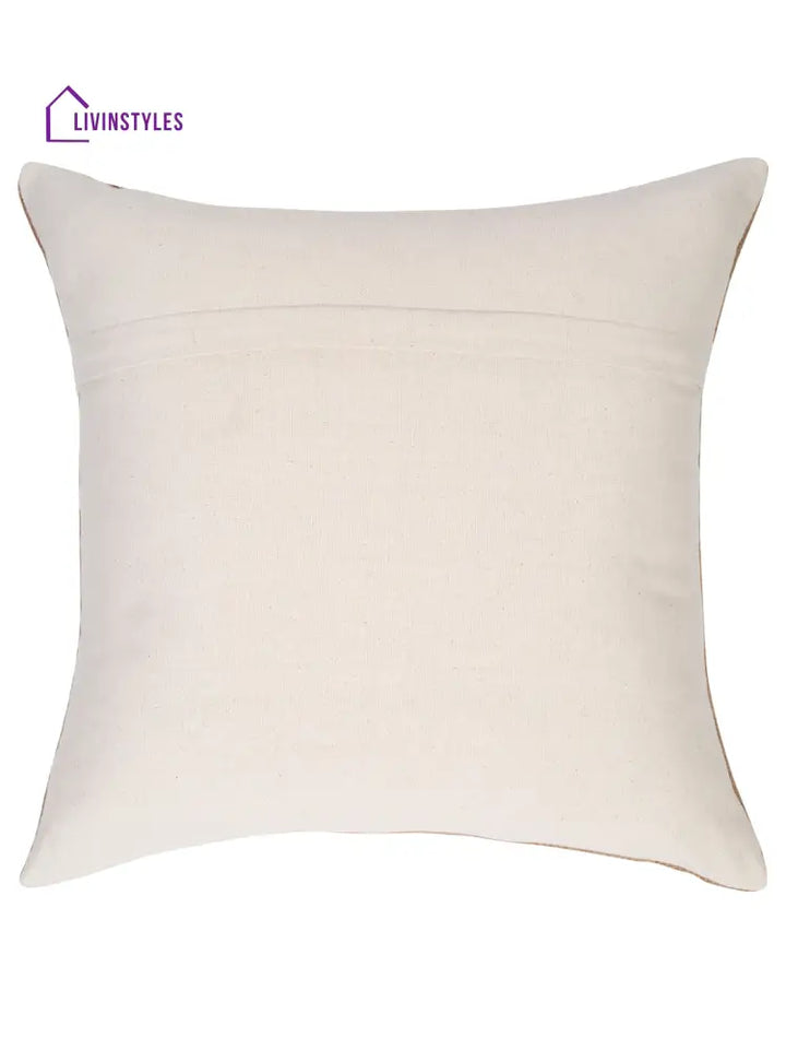 Eyda Embroidered Cotton Cushion Covers Set Of 2-18X18 Inch