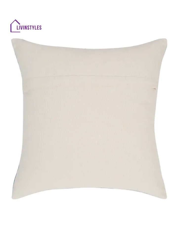 Eyda Green Cotton Printed Cushion Cover Set Of 2
