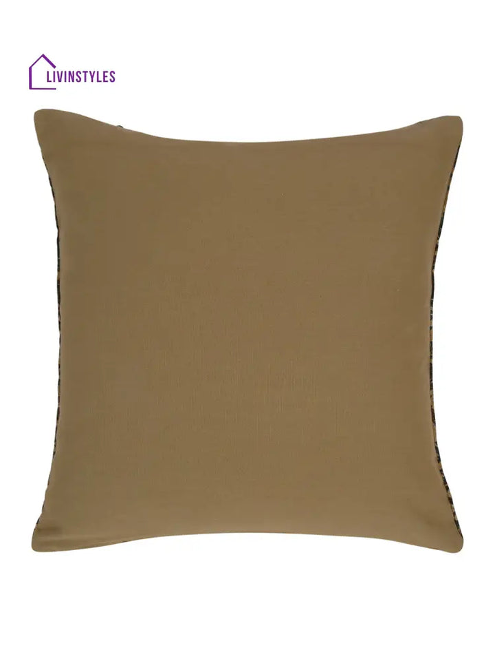 Eyda Green Cotton Printed Cushion Cover Set Of 2