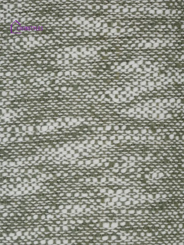 Eyda Green Cotton Solid Cushion Cover Set Of 2