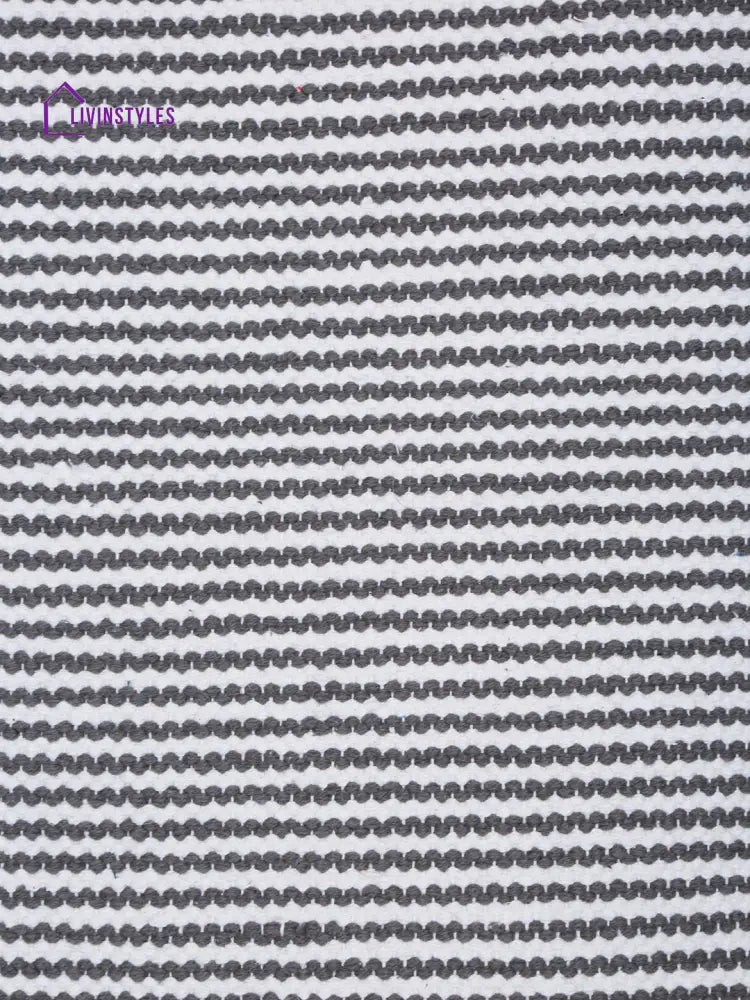 Eyda Grey Color Cotton Table Runner