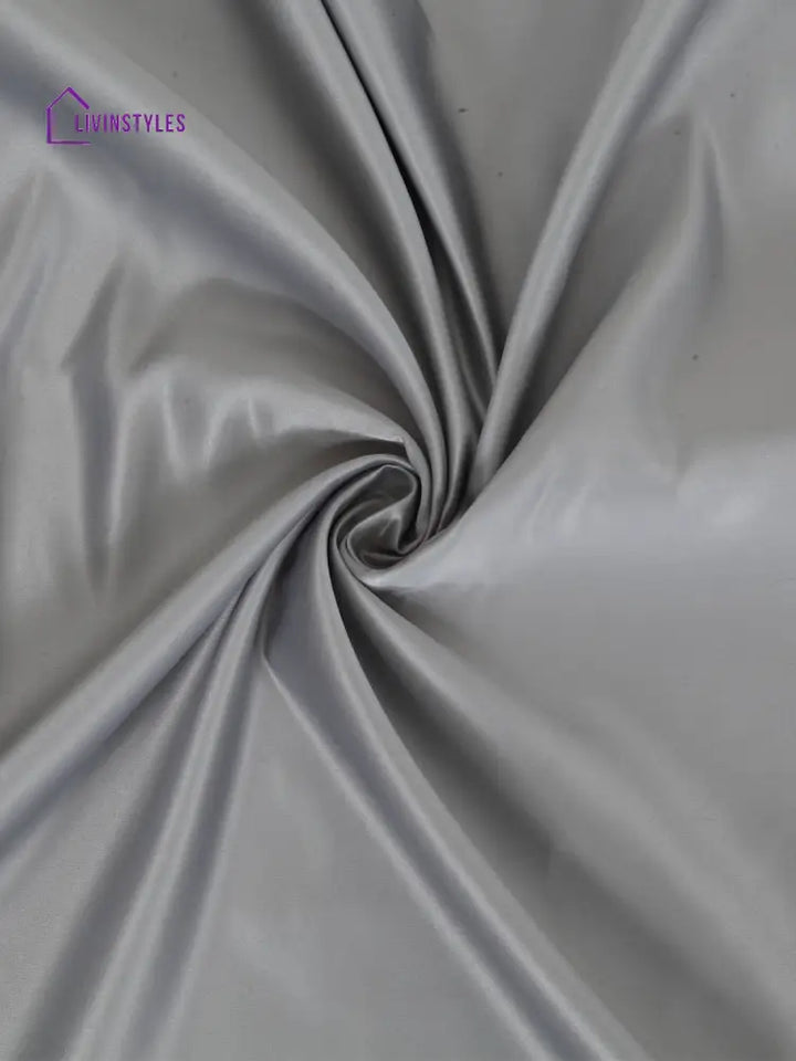Eyda Grey Color Premium Semi Blackout Window Curtain- 1 Pc