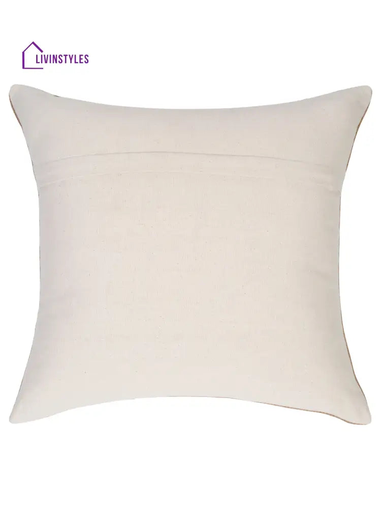 Eyda Hand Block Printed Cotton Sofa Cushion Covers Set Of 2 18X18 Inch