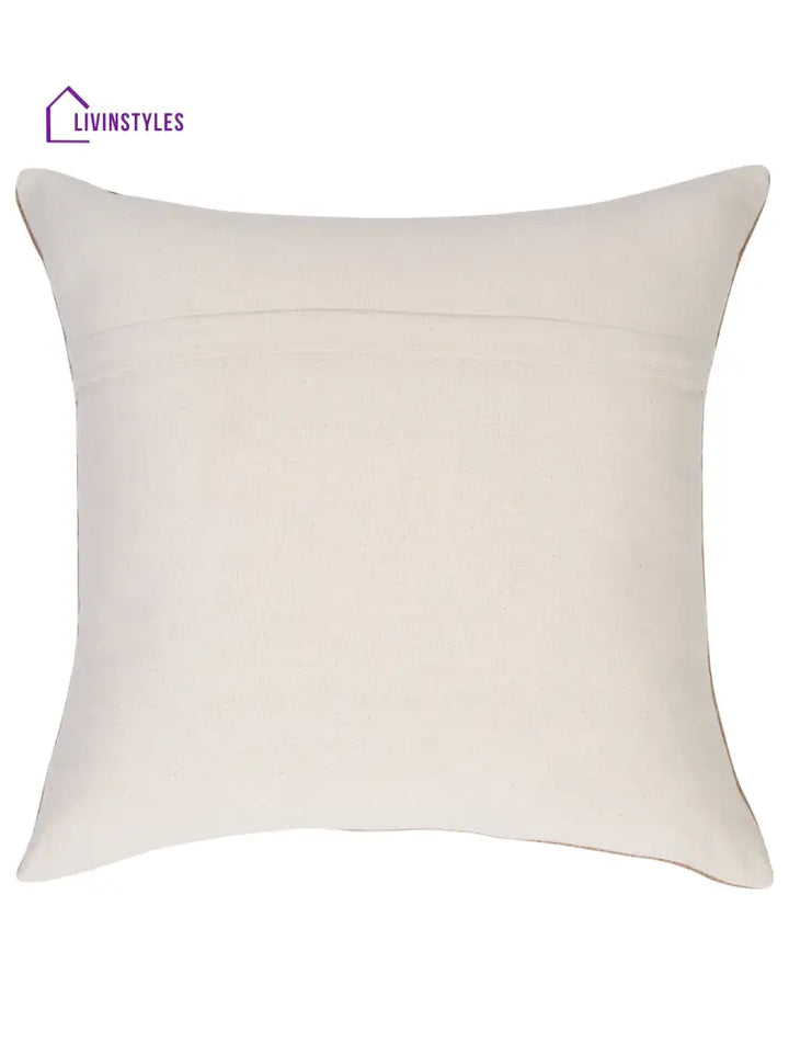 Eyda Hand Block Printed Cotton Sofa Cushion Covers Set Of 2 18X18 Inch