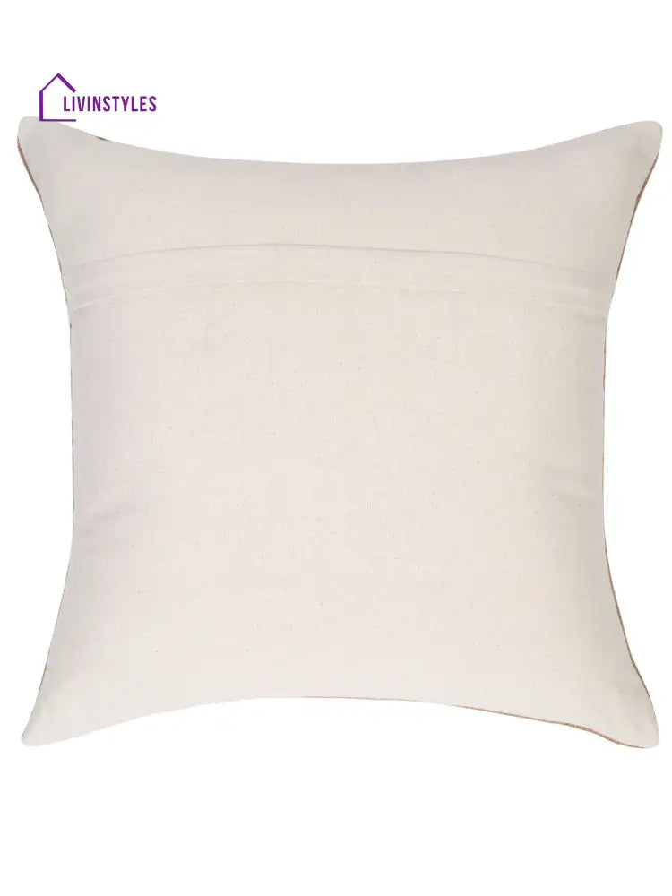 Eyda Hand Block Printed Cotton Sofa Cushion Covers Set Of 2 18X18 Inch