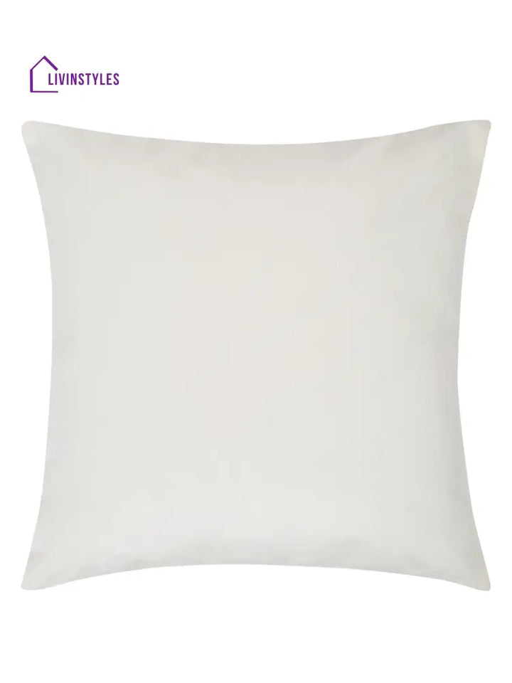 Eyda Ivory Velvet Cushion Covers Set Of 2