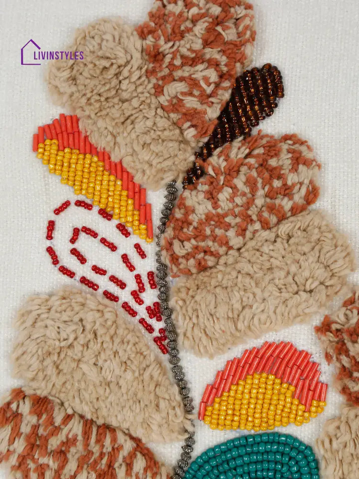Eyda Multi Chenille Embroidered Cushion Cochr Set Of 2