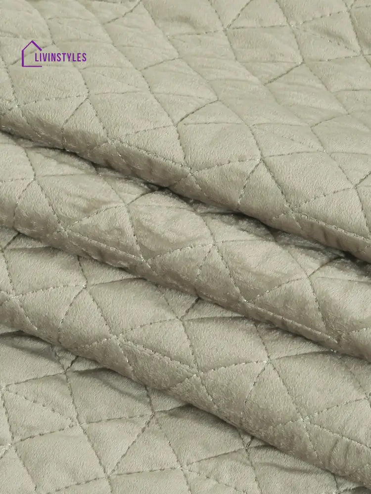 Eyda Off White Color Quilted Table Runner