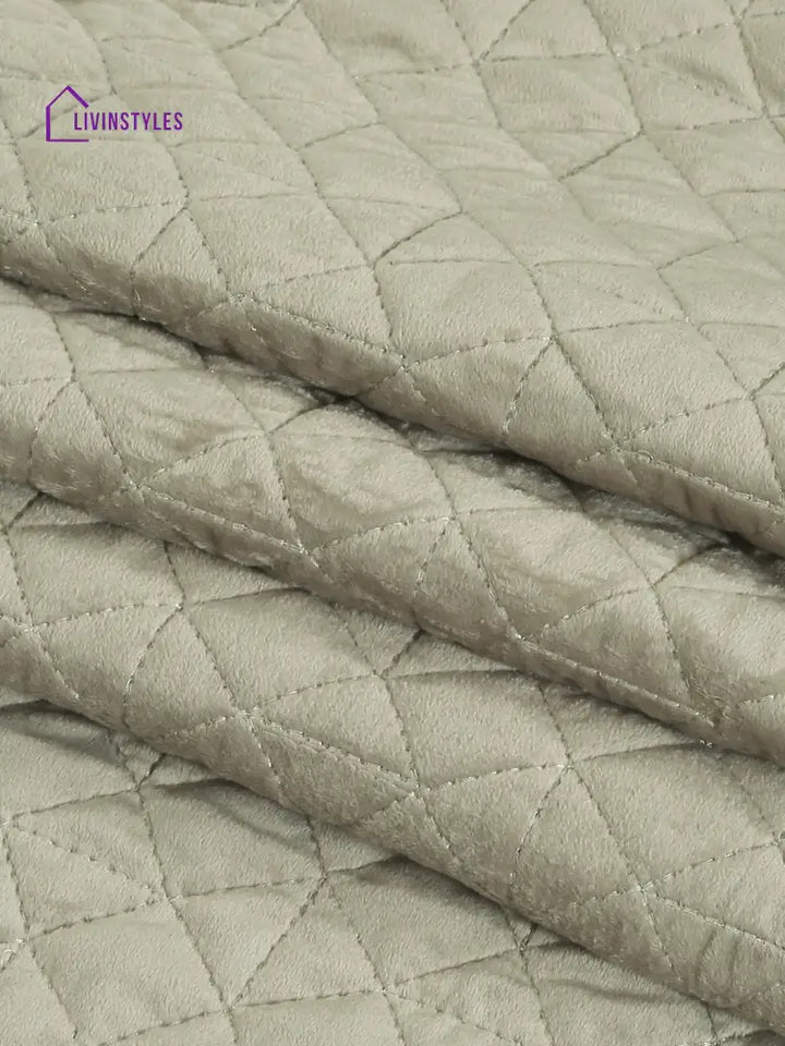 Eyda Off White Color Quilted Table Runner