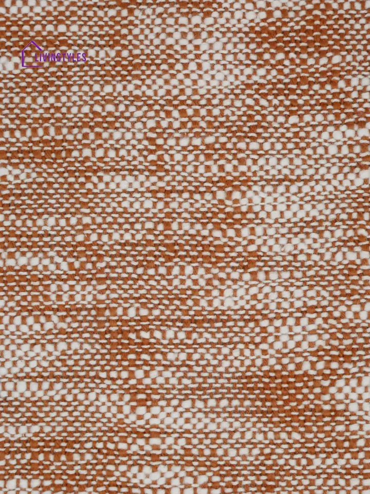 Eyda Rust Cotton Solid Cushion Cover Set Of 2