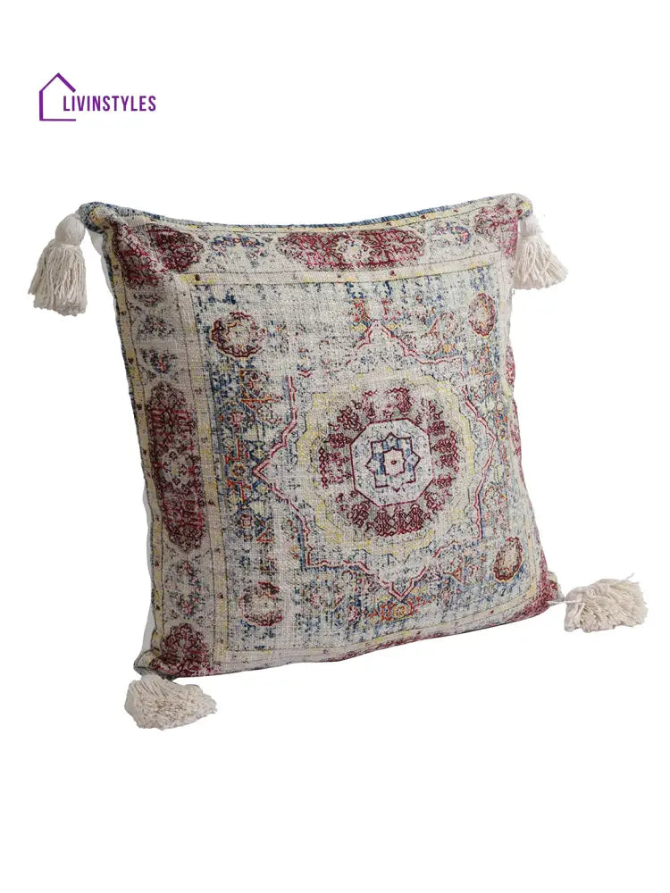 Eyda Set Of 2 Cotton Multi Colored Cushion Cover 20X20 Inch