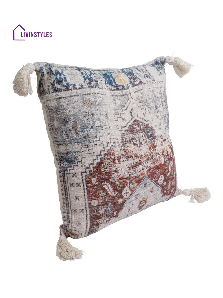 Eyda Set Of 2 Cotton Multi Colored Cushion Cover 20X20 Inch