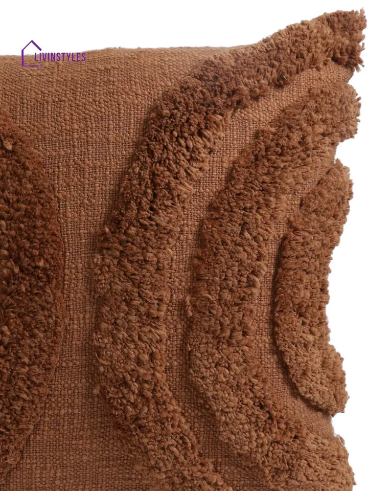 Eyda Set Of 2 Cotton Rust Cushion Cover 18X18 Inch