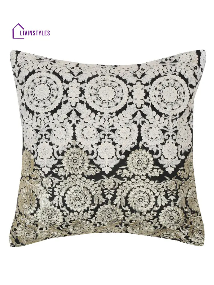 Eyda Set Of 2 Embroidered Cushion Covers