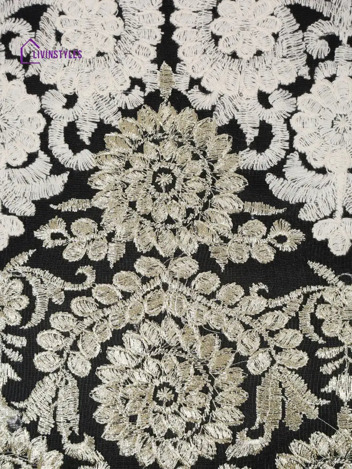 Eyda Set Of 2 Embroidered Cushion Covers