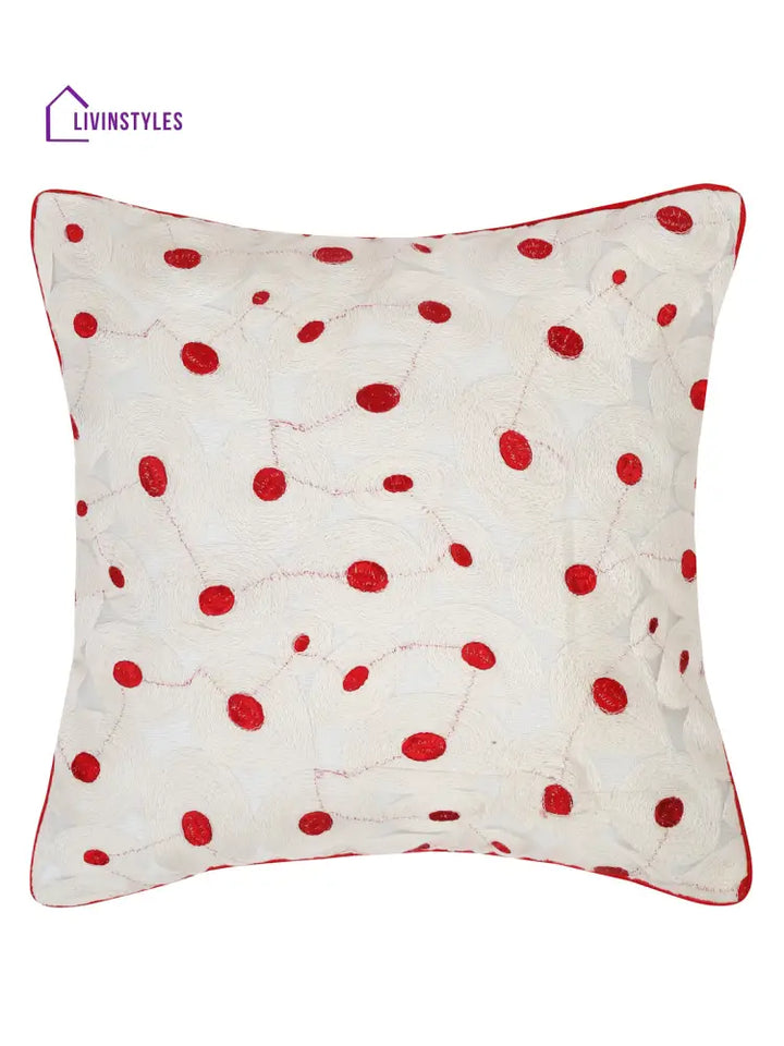 Eyda Set Of 2 Embroidered Cushion Covers