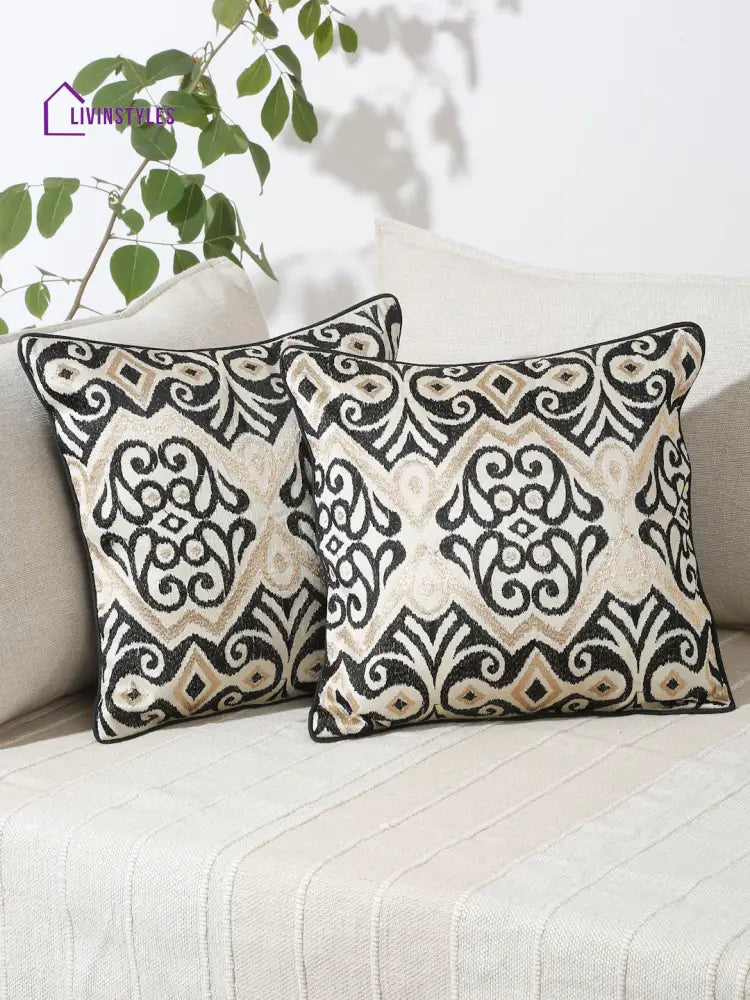 Eyda Set Of 2 Ethnic Motif Cushion Covers
