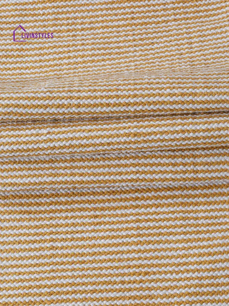 Eyda Yellow Color Cotton Table Runner