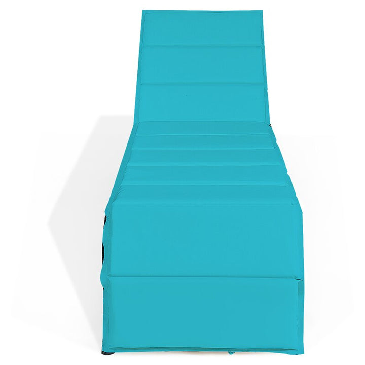 Claw Outdoor Swimming Poolside Lounger (Black)