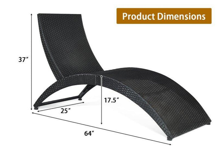 Grace Outdoor Swimming Poolside Lounger (Brown)