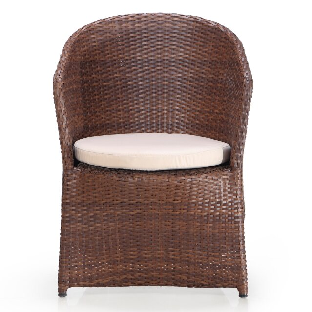 Candreva Outdoor Patio Dining Set 10 Chairs and 1 Table (Brown)