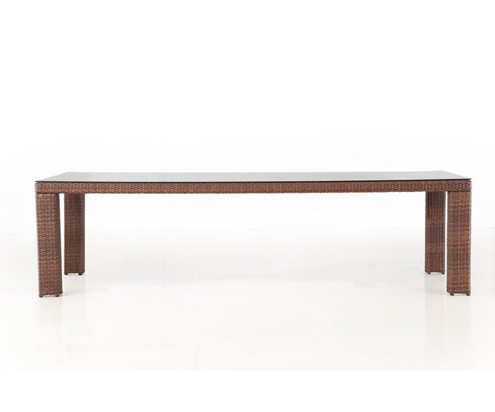 Candreva Outdoor Patio Dining Set 10 Chairs and 1 Table (Brown)