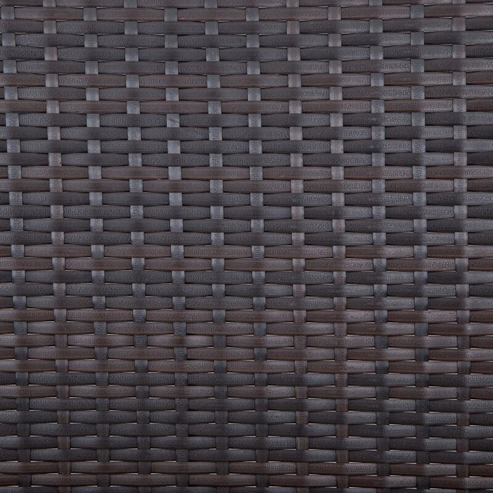 Trevisan Outdoor Sofa Set 2 Seater , 2 Single seater and 1 Center Table (Brown + White)