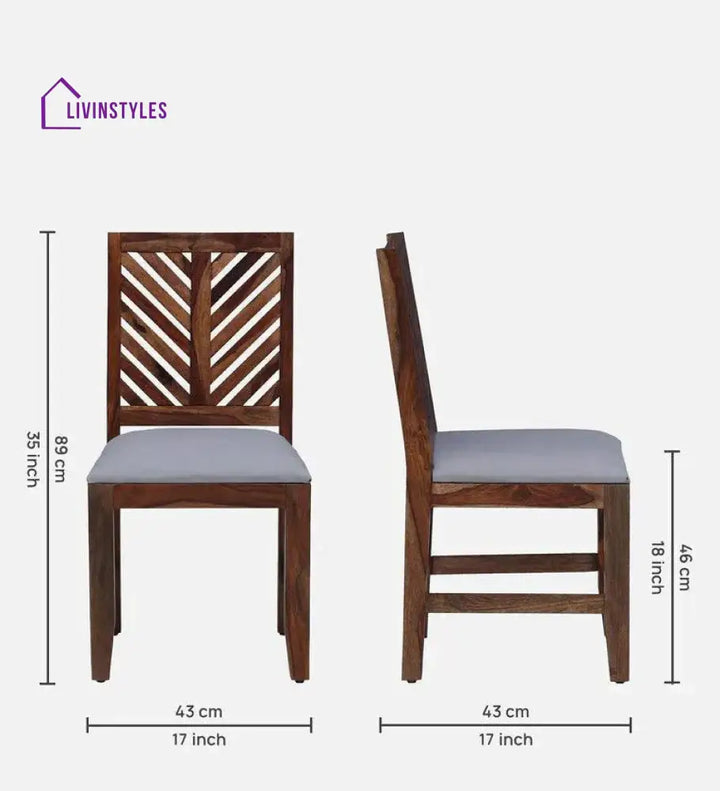 Fable Sheesham Wood 6 Seater Dining Set dining set