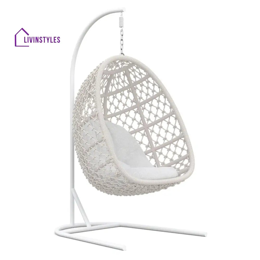 Facile Outdoor Swing Chair With Stand