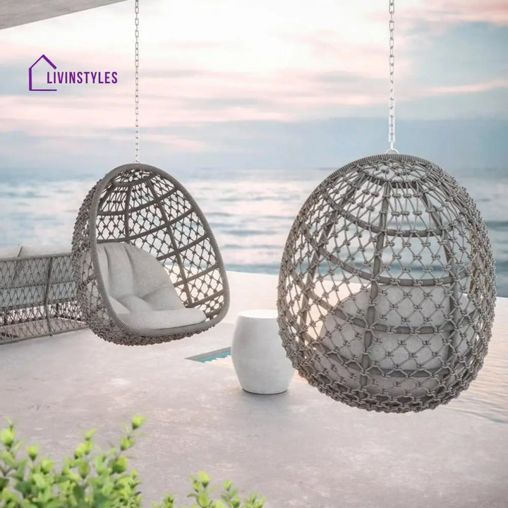 Facile Outdoor Swing Chair With Stand