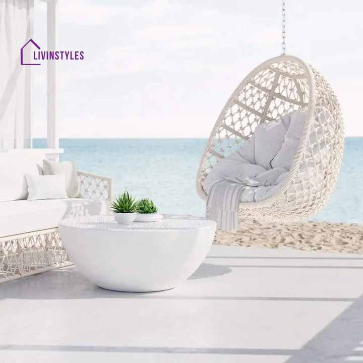 Facile Outdoor Swing Chair With Stand