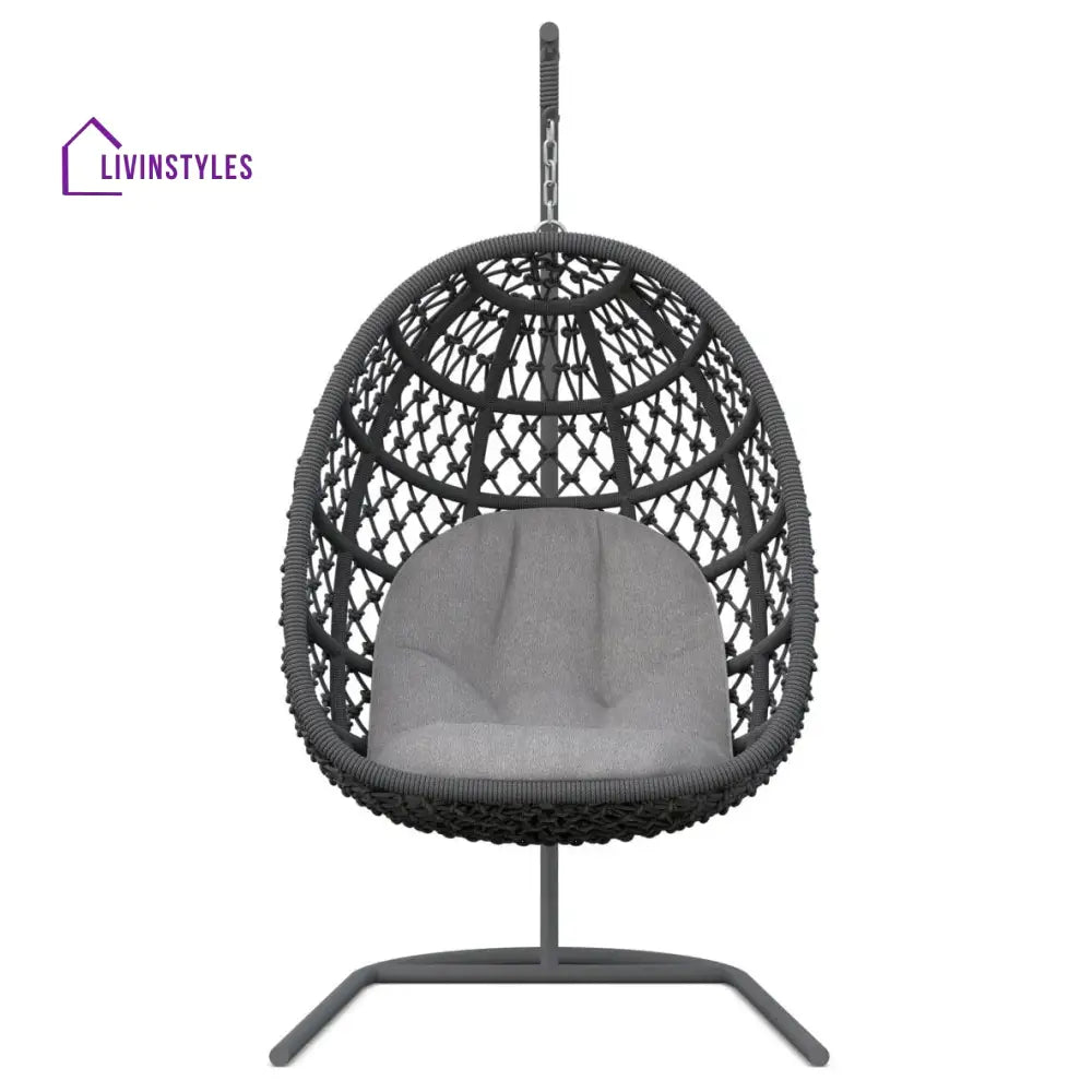 Facile Outdoor Swing Chair With Stand