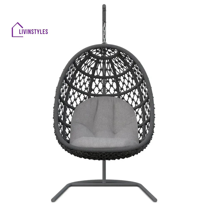 Facile Outdoor Swing Chair With Stand