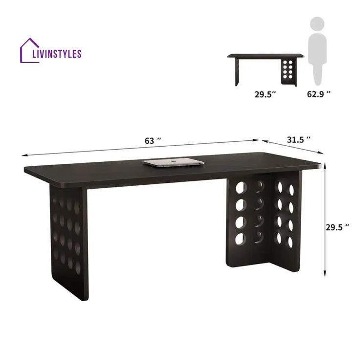 Faina Solid Wood Study Table for Students