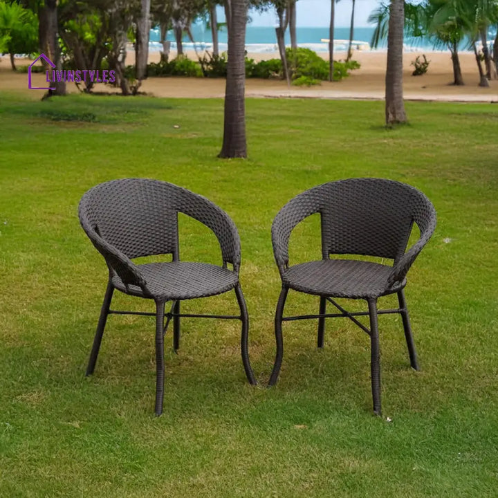 Falak 5-Piece Outdoor Rattan Wicker Patio Bistro Set Patio Set