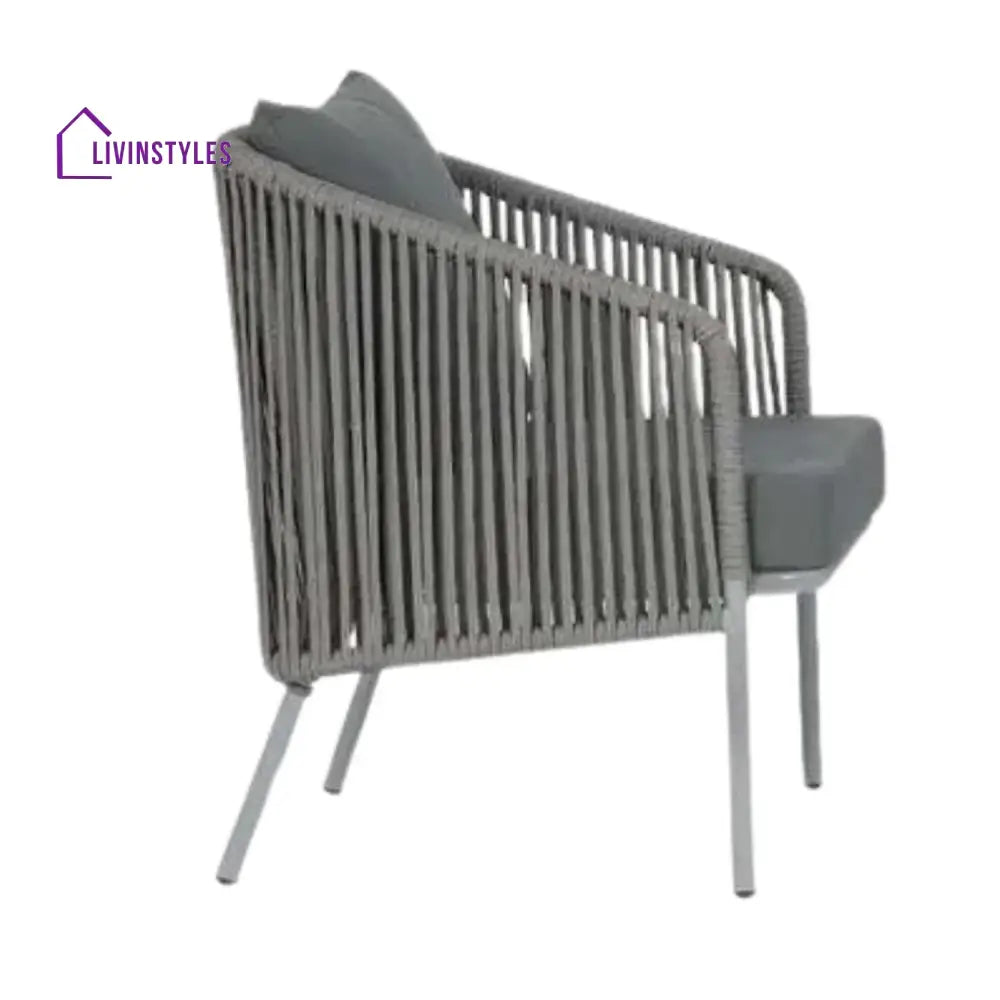 Falguni Outdoor 4 Piece Modern Woven Rope Sofa Set - Sofa Set