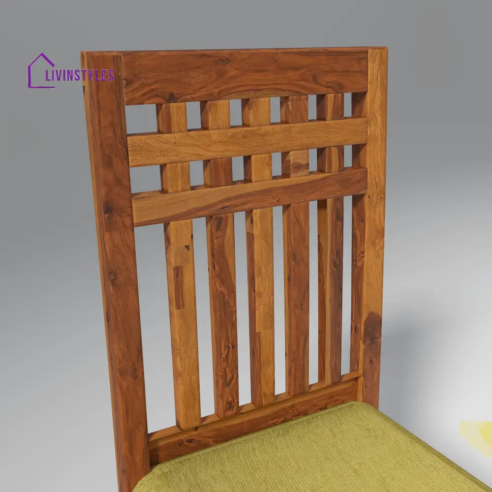 Falguni Sheesham Wood Dining Table Set (6 seater) In Light Honey table