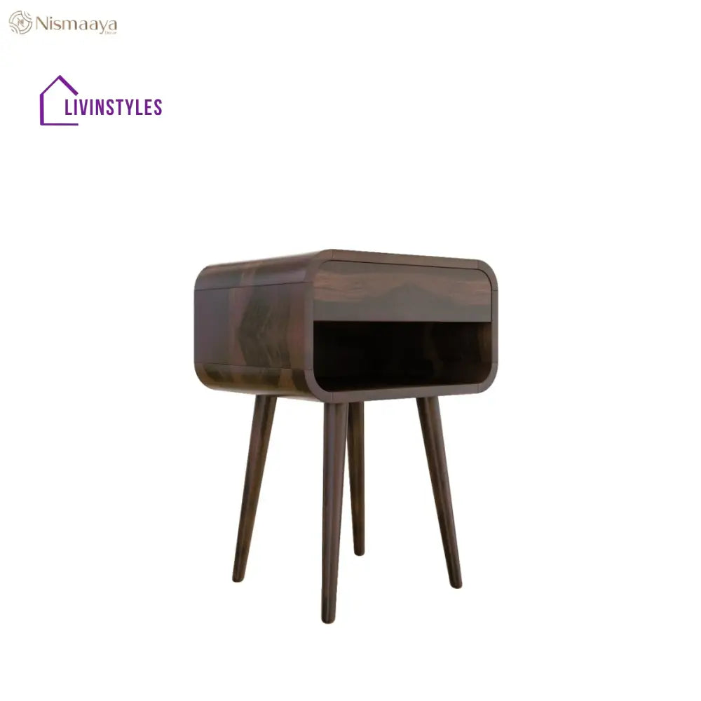 Falisha Bedside Walnut Finish