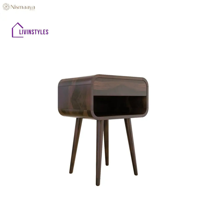 Falisha Bedside Walnut Finish
