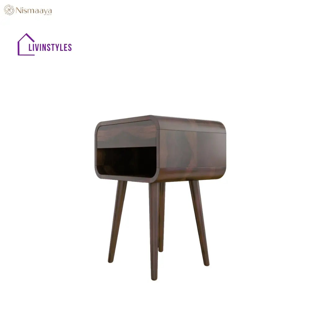 Falisha Bedside Walnut Finish